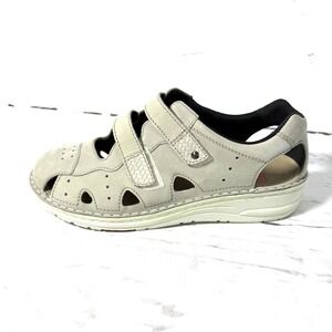Berkemann Hamburg 1885 Shoes Women's 9 Beige Sandals Closed Toe Leather EUC